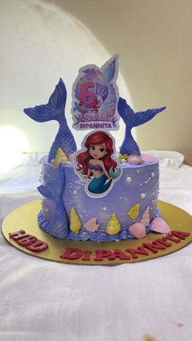 Marmaid theme cake