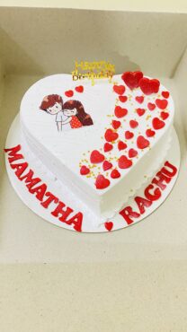Heart shape cake