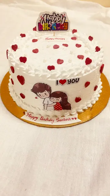 Birthday cake for hubby