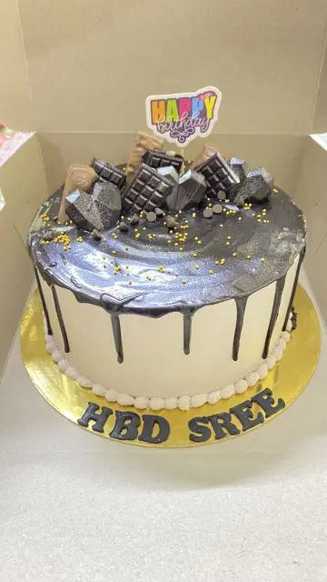Chocolate loaded cake